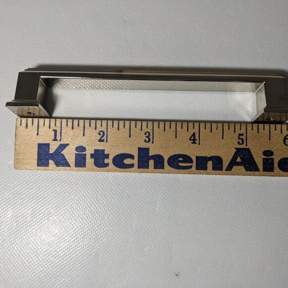 NEW- Set of 10 - Tunny Ladder Cabinet Handles - Shiny Nickle Finish - 5" - Picture 9 of 12